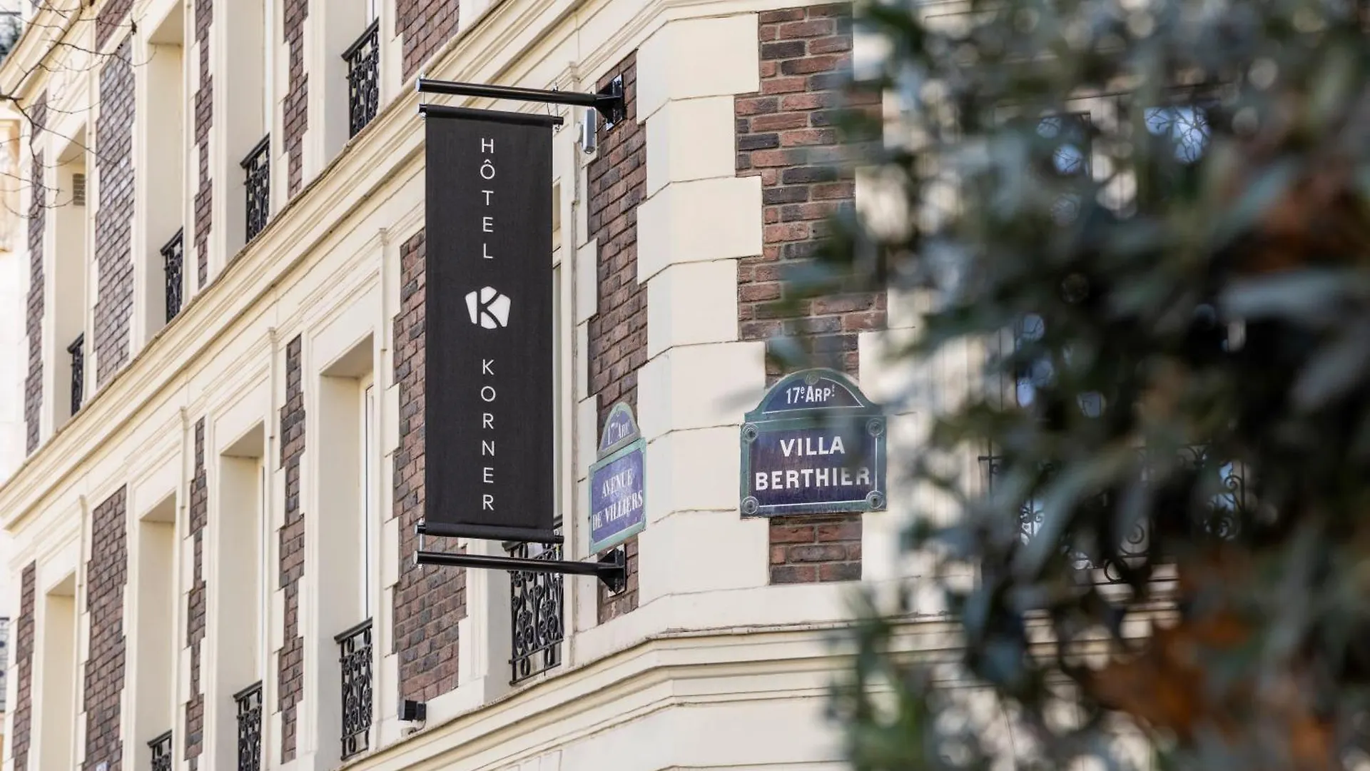 Hotel Korner Etoile Paris Frankrike